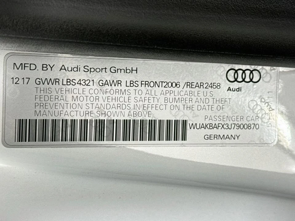 2018 Audi 4S R8 - Image 18 of 18