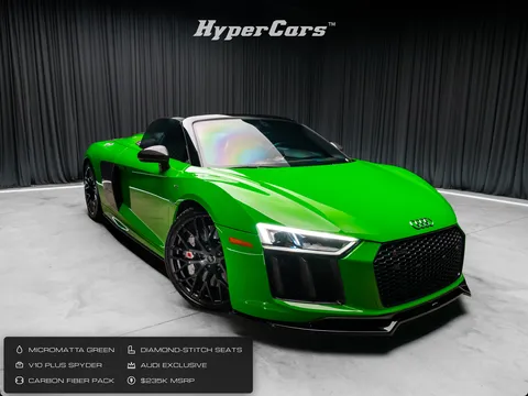2018 Audi R8 V10 Plus Spyder