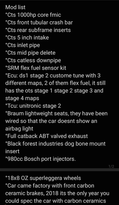 2018 Audi 8V RS3 - Image 7 of 7