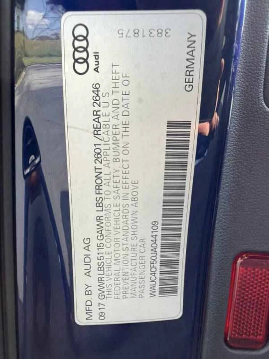 2018 Audi B9 S5 - Image 5 of 5