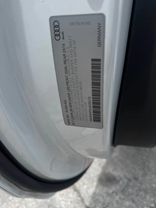 2018 Audi B9 S5 - Image 7 of 9