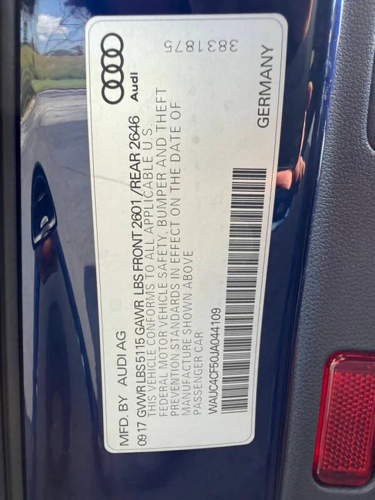 2018 Audi B9 S5 - Image 15 of 19