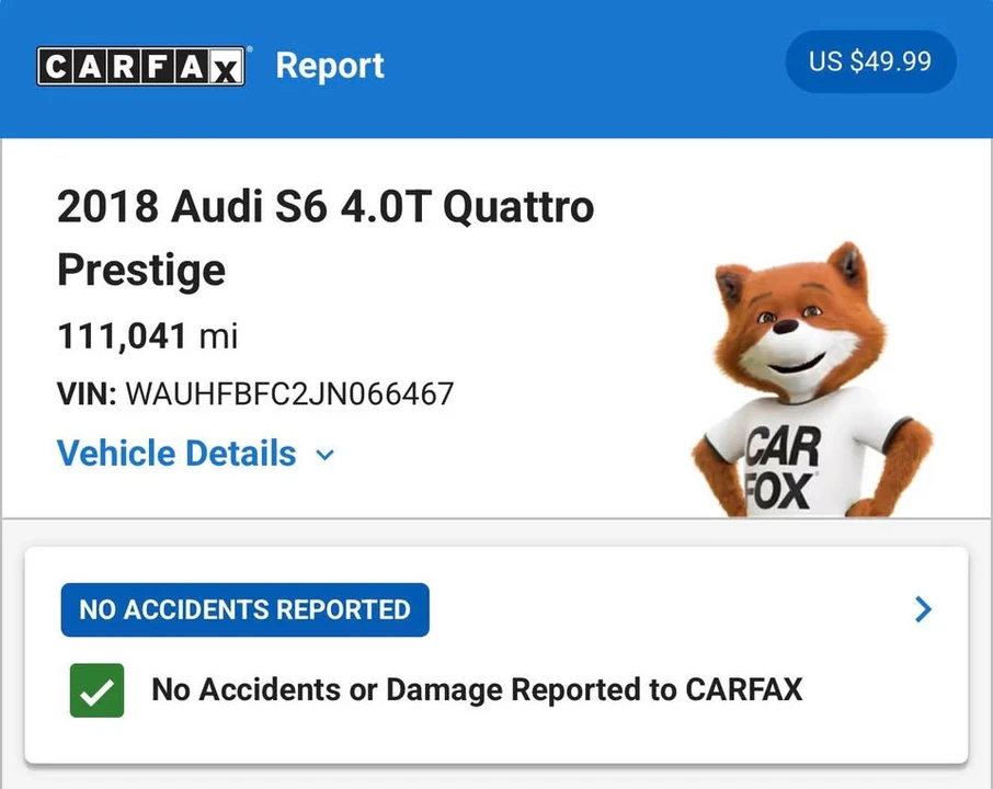 2018 Audi C7 S6 - Image 14 of 14