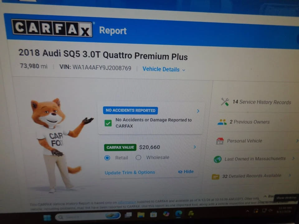 2018 Audi FY SQ5 - Image 20 of 20