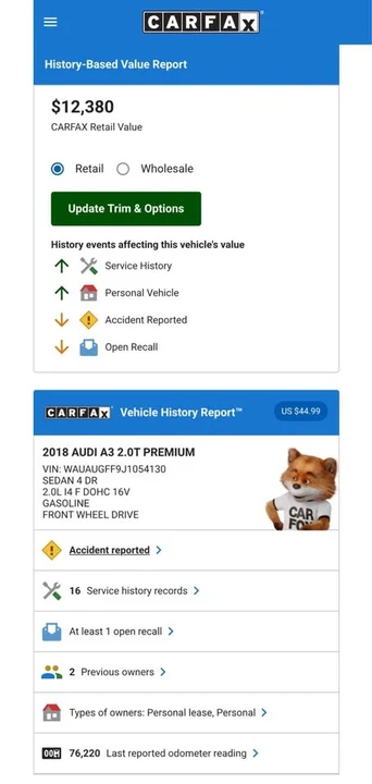 2018 Audi 8V A3 - Image 20 of 20