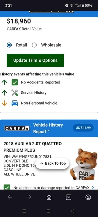 2018 Audi B9 A5 - Image 19 of 19