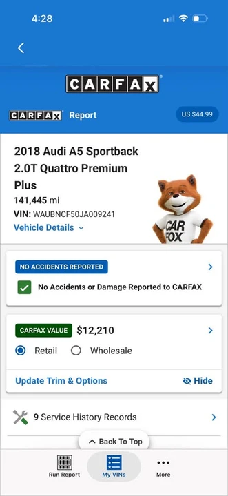 2018 Audi B9 A5 - Image 10 of 10