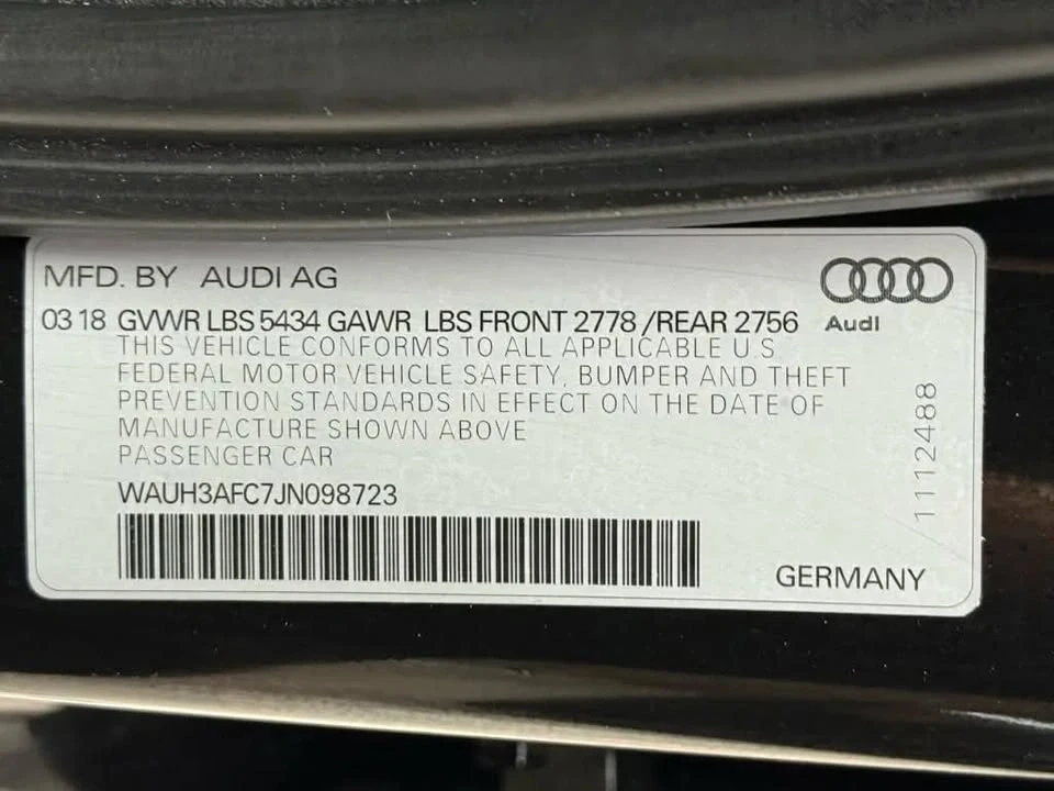 2018 Audi C7 A6 - Image 19 of 20