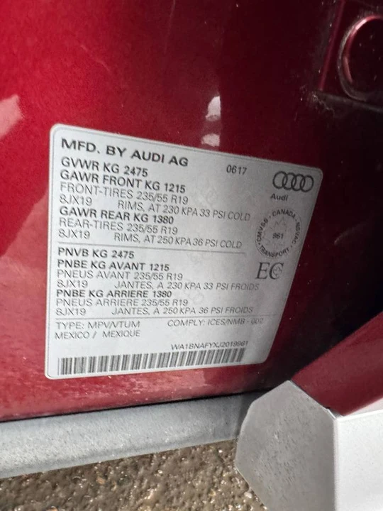 2018 Audi FY Q5 - Image 20 of 20