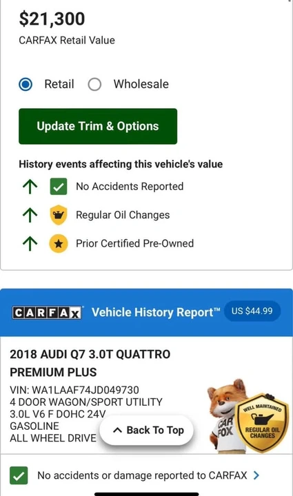 2018 Audi 4M Q7 - Image 10 of 10