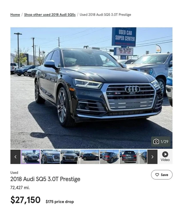 2018 Audi FY SQ5 - Image 2 of 11
