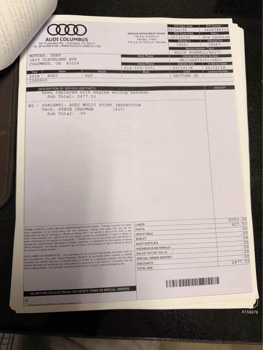 2018 Audi FY SQ5 - Image 20 of 20