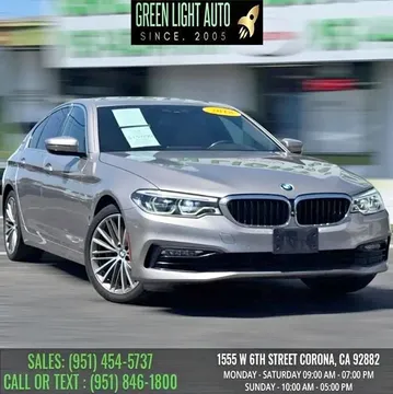 2018 BMW 5 Series