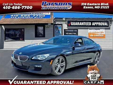 2018 BMW 6 Series Sedan
