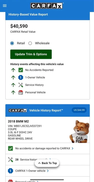 2018 BMW F87 M2 - Image 8 of 8