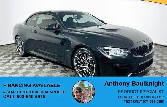 2018 BMW M4 Base Convertible