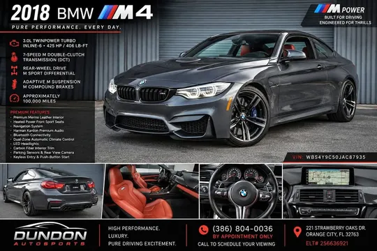 2018 BMW M4 Coupe