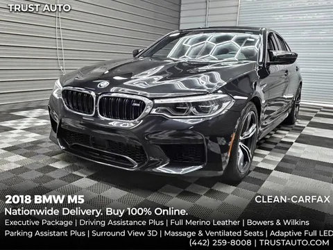 2018 BMW M5 AWD Sedan