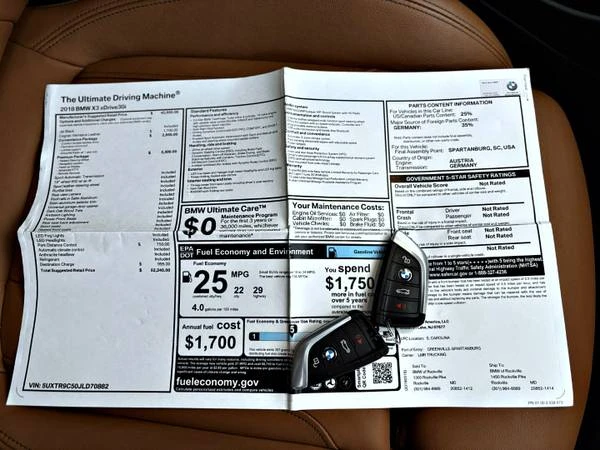 2018 BMW G01 X3 - Image 15 of 20