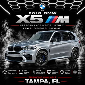 2018 BMW X5 M