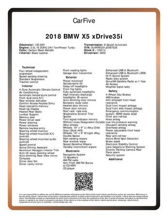 2018 BMW F15 X5 - Image 8 of 8