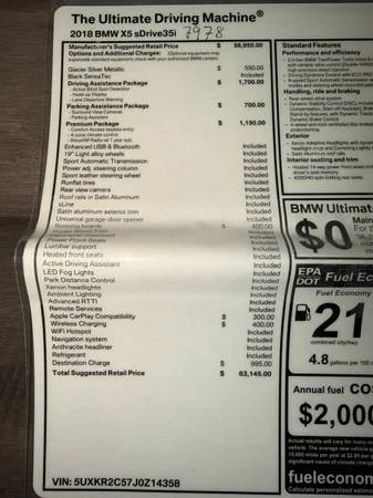 2018 BMW F15 X5 - Image 14 of 21