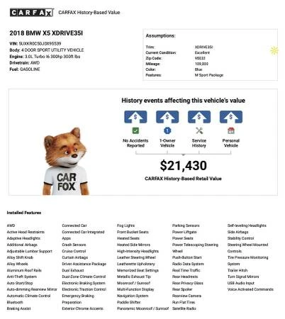 2018 BMW F15 X5 - Image 11 of 11