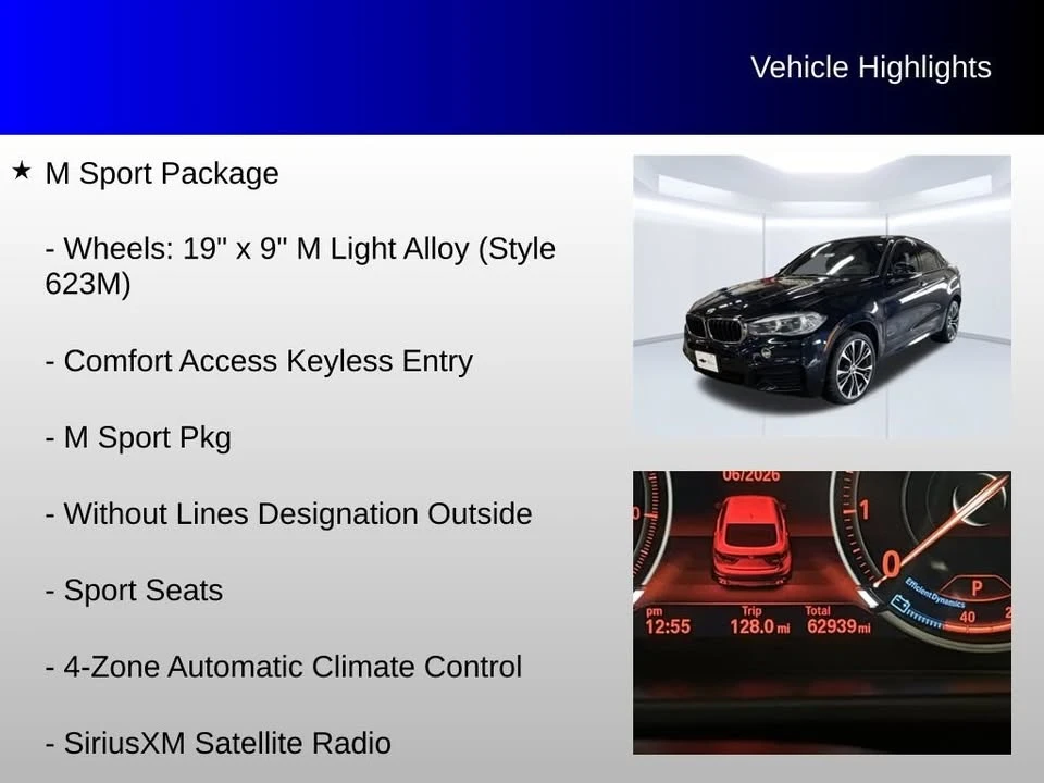 2018 BMW F16 X6 - Image 12 of 20