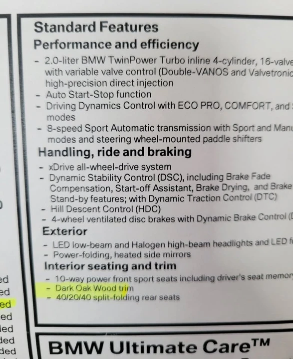 2018 BMW G01 X3 - Image 18 of 19