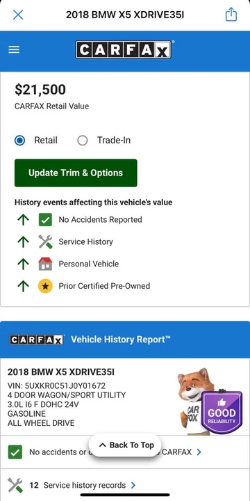 2018 BMW F15 X5 - Image 18 of 18