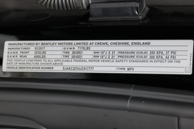 2018 Bentley Bentayga - Image 6 of 31