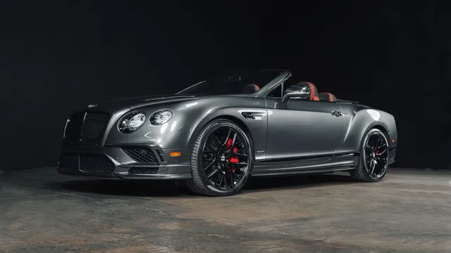 2018 Bentley Continental GT Supersports
