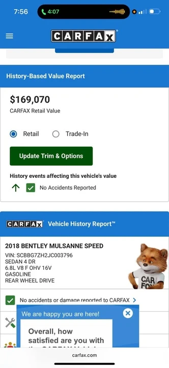 2018 Bentley Mulsanne 2nd Gen - Image 9 of 9