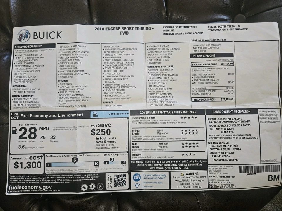 2018 Buick Encore - Image 2 of 15