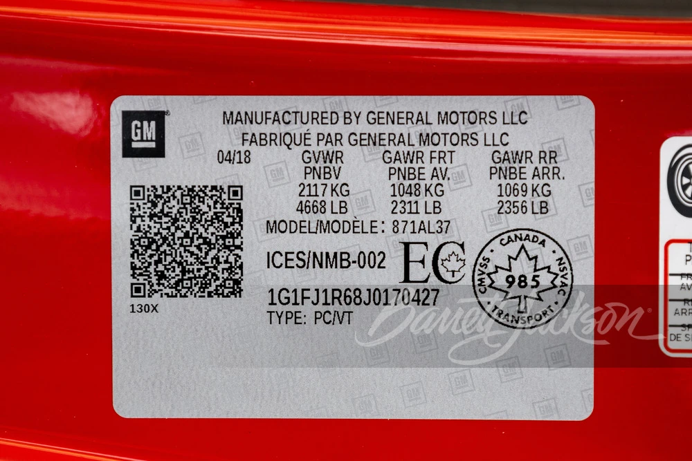 2018 Chevrolet Camaro ZL1 6th Gen - Image 21 of 31