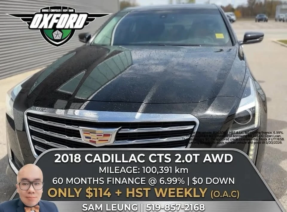 2018 Cadillac CTS 3rd Gen - Image 18 of 18