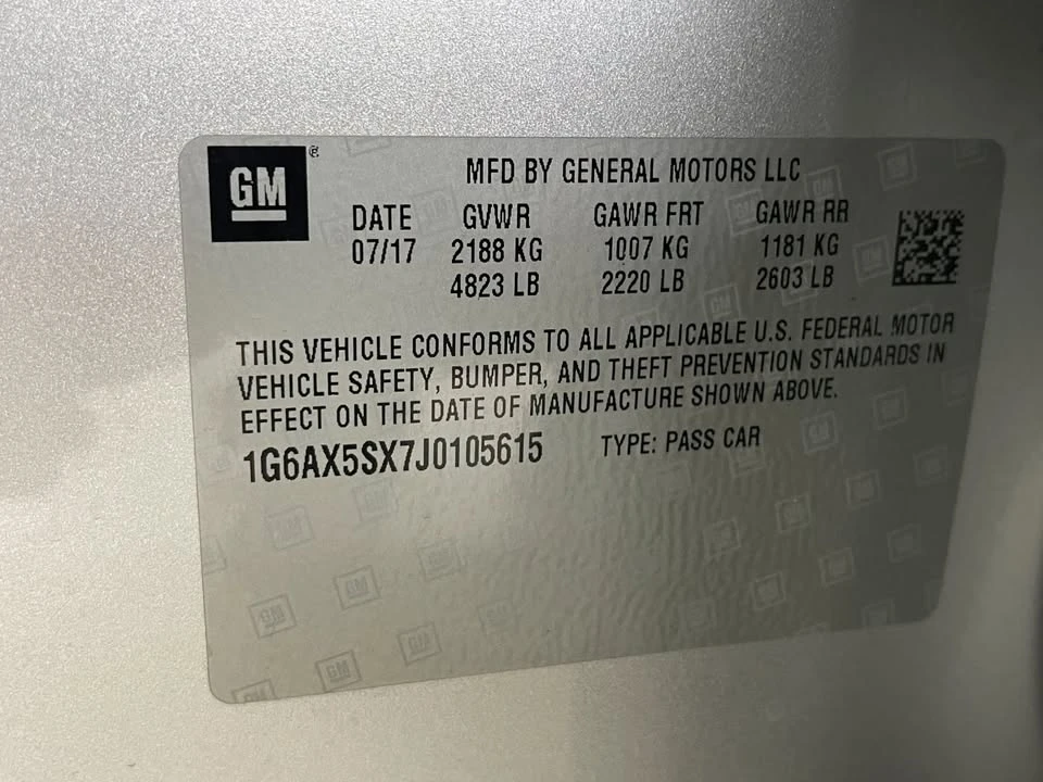 2018 Cadillac CTS 3rd Gen - Image 20 of 20