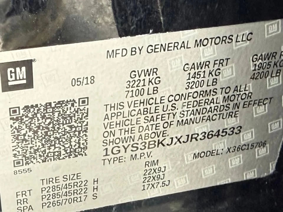 2018 Cadillac Escalade 4th Gen - Image 16 of 20