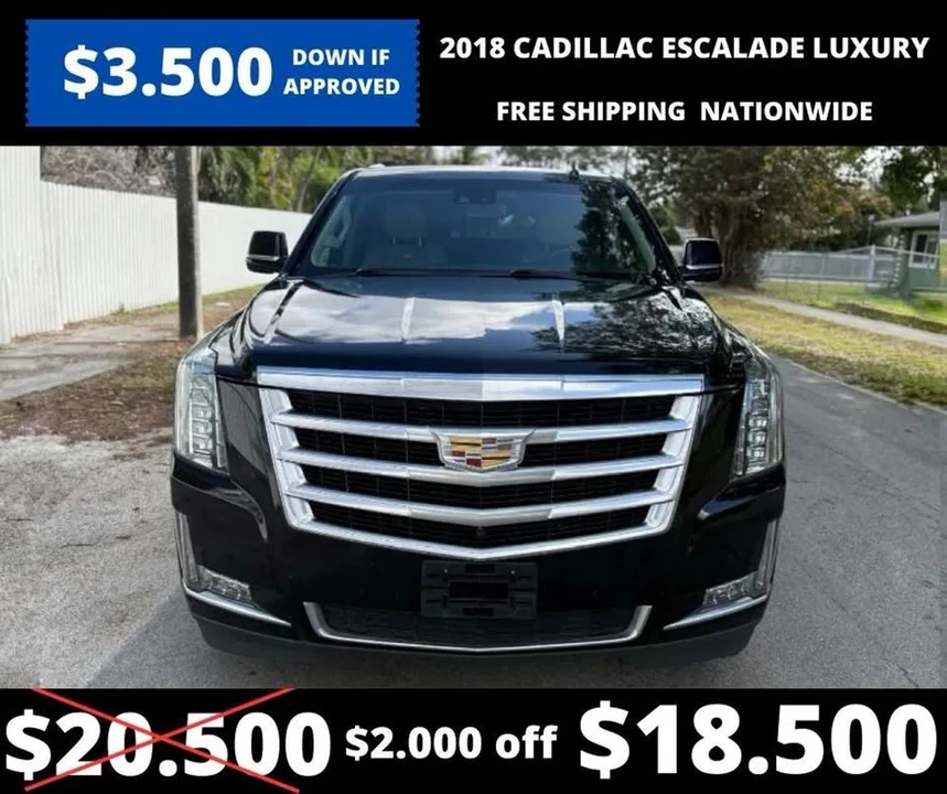 2018 Cadillac Escalade 4th Gen - Image 2 of 20