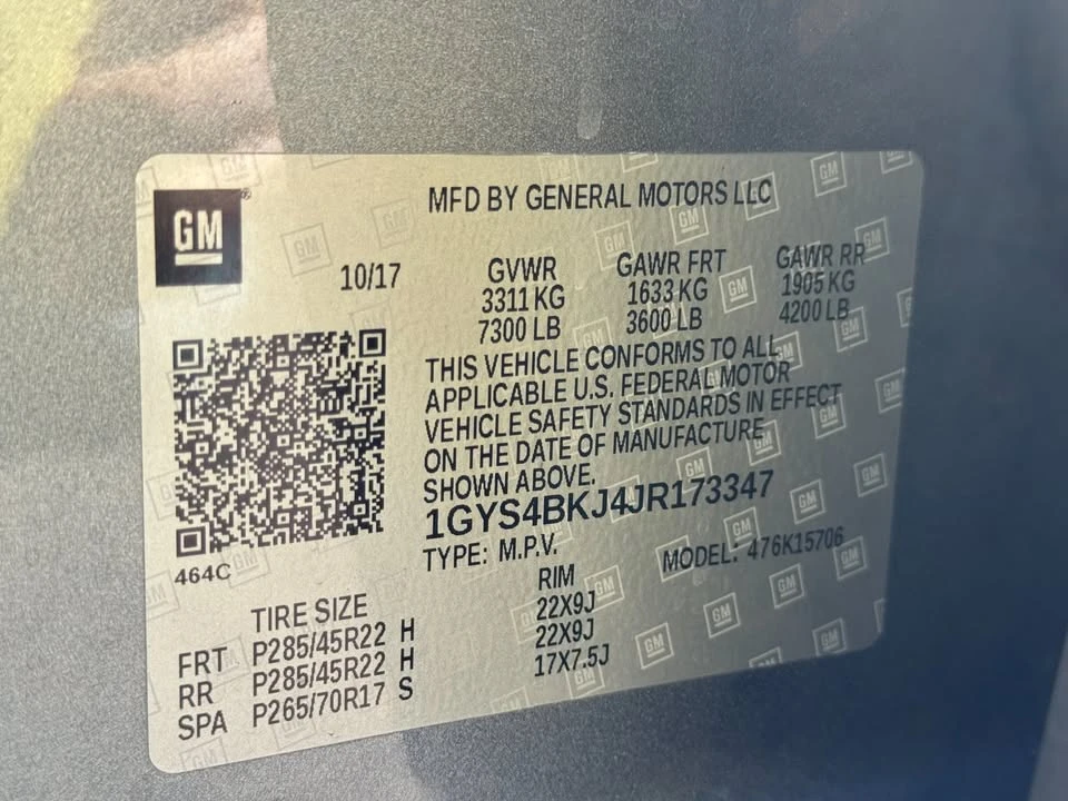 2018 Cadillac Escalade 4th Gen - Image 5 of 20