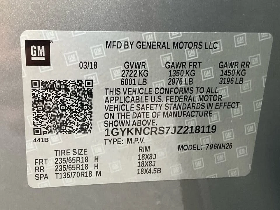 2018 Cadillac XT5 - Image 19 of 20