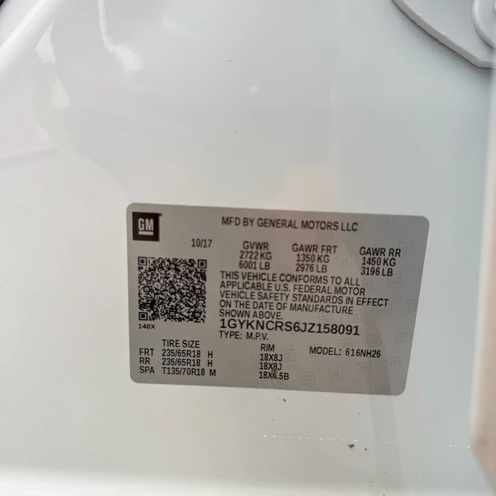 2018 Cadillac XT5 - Image 19 of 20