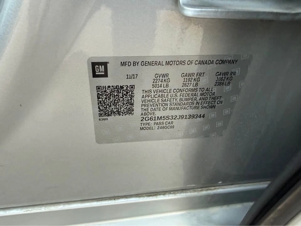 2018 Cadillac XTS - Image 17 of 20