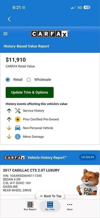 2018 Cadillac CTS 3rd Gen - Image 10 of 13