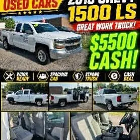 2018 Chevrolet 1500 LS Regular Cab Short Bed
