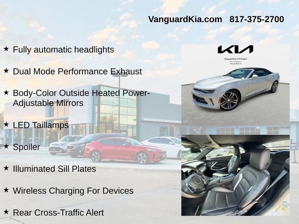 2018 Chevrolet Camaro 6th Gen - Image 18 of 20