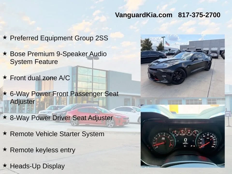 2018 Chevrolet Camaro SS 6th Gen - Image 6 of 18