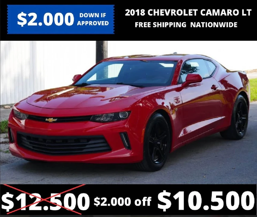 2018 Chevrolet Camaro 6th Gen - Image 2 of 13