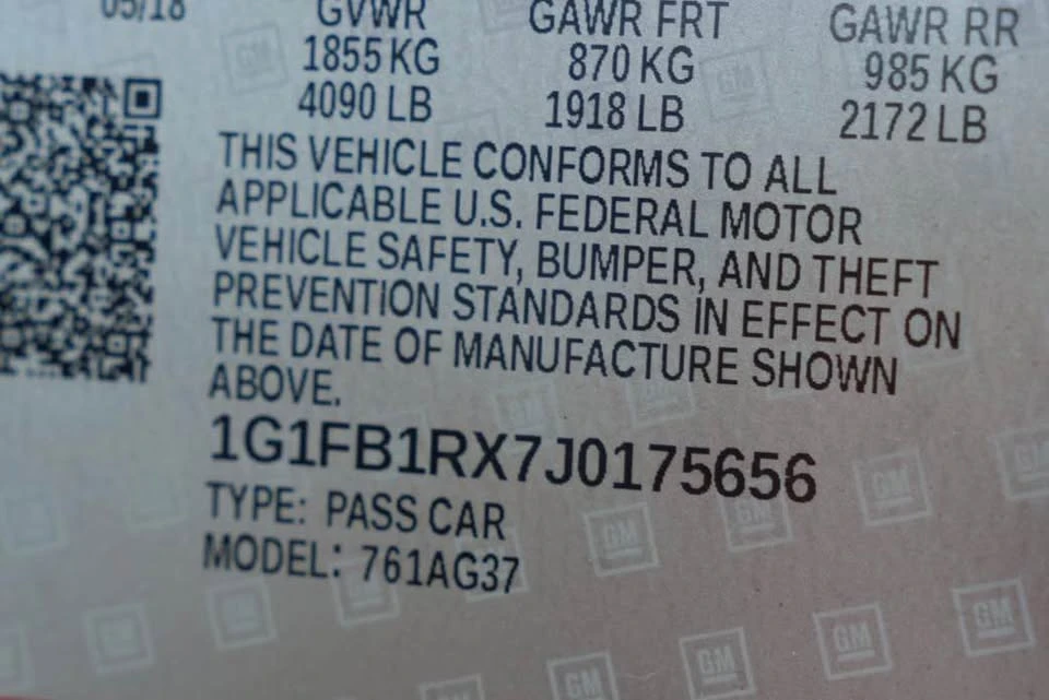 2018 Chevrolet Camaro 6th Gen - Image 11 of 13