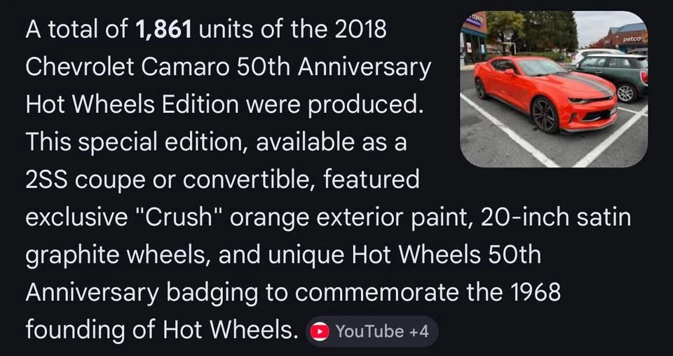 2018 Chevrolet Camaro SS 6th Gen - Image 9 of 9